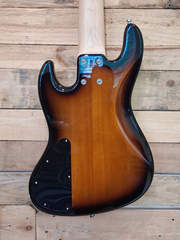 Sadowsky MetroExpress 21-Fret Vintage J/J Bass, Morado Fingerboard, 5-String, Tobacco Sunburst Transparent High Polish, second hand